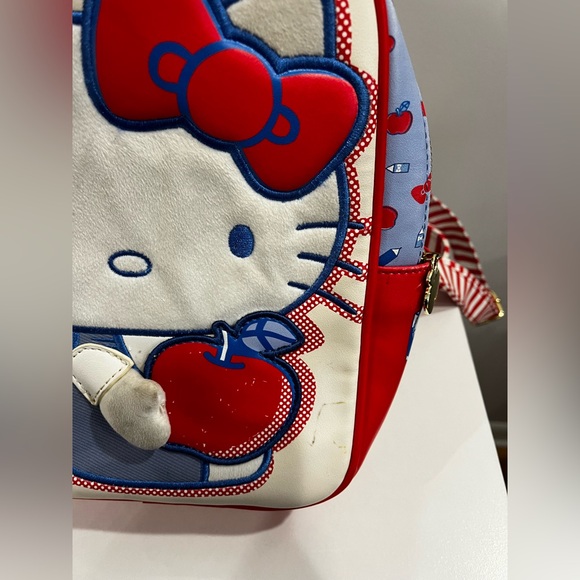 Hello Kitty Cream and Red Backpack - Picture 9 of 9